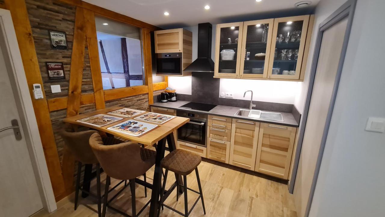 Appartement Duplex Climatise Avec Terrasse "Hansi" Colmar Exterior foto